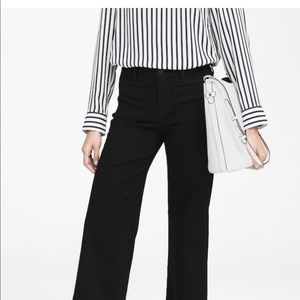 BR  high rise Black wide leg 26 jeans